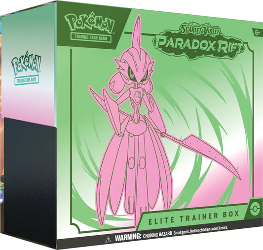 Pokemon TCG Scarlet & Violet: Paradox Rift - Elite Trainer Box Ferropaladin en Español